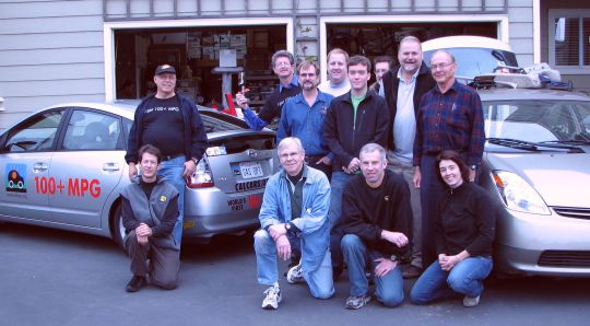 Crew of 12 who assembled PRIUS+ #4